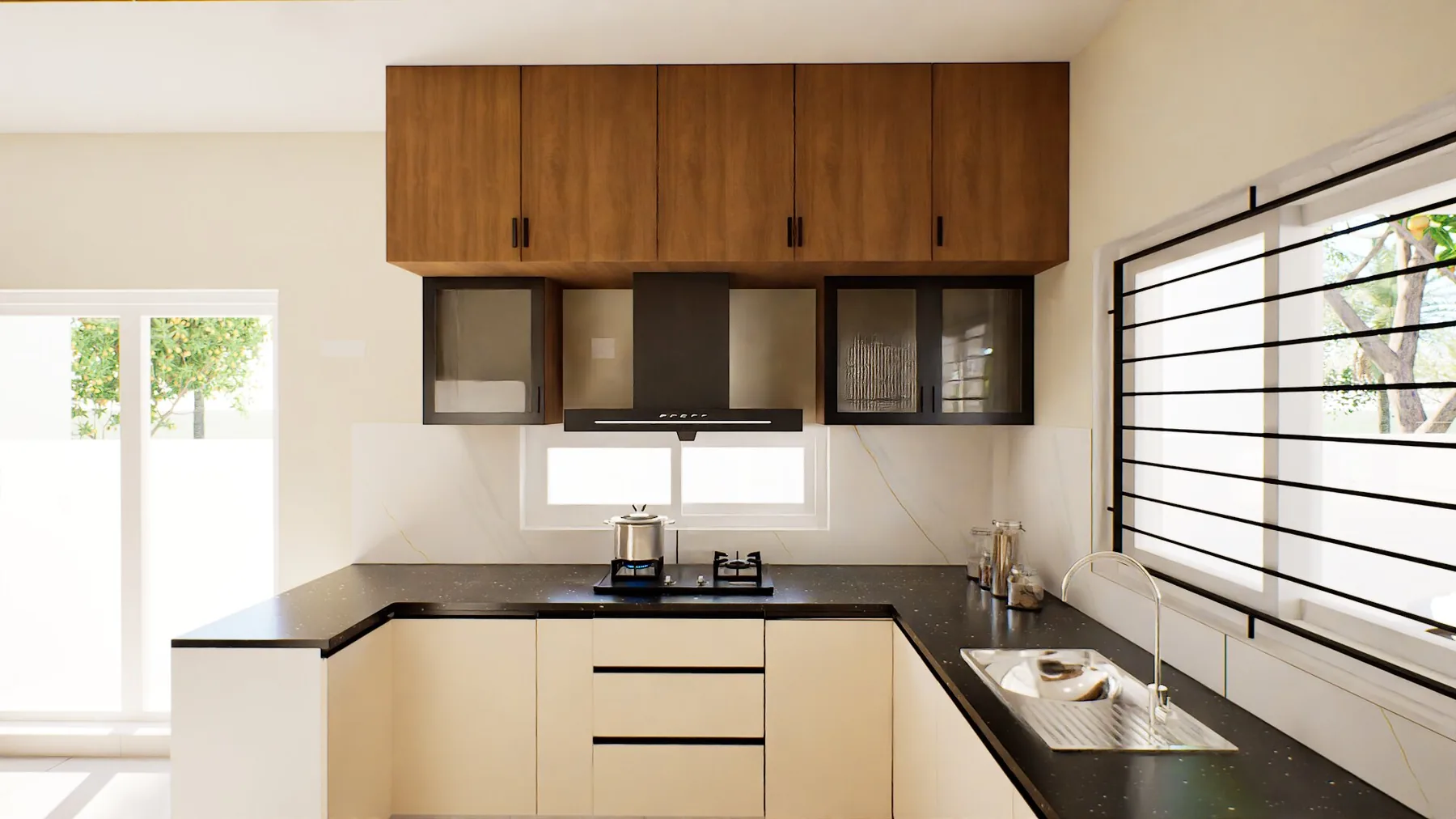 AS Residence — modular kitchen, Chrompet, Chennai