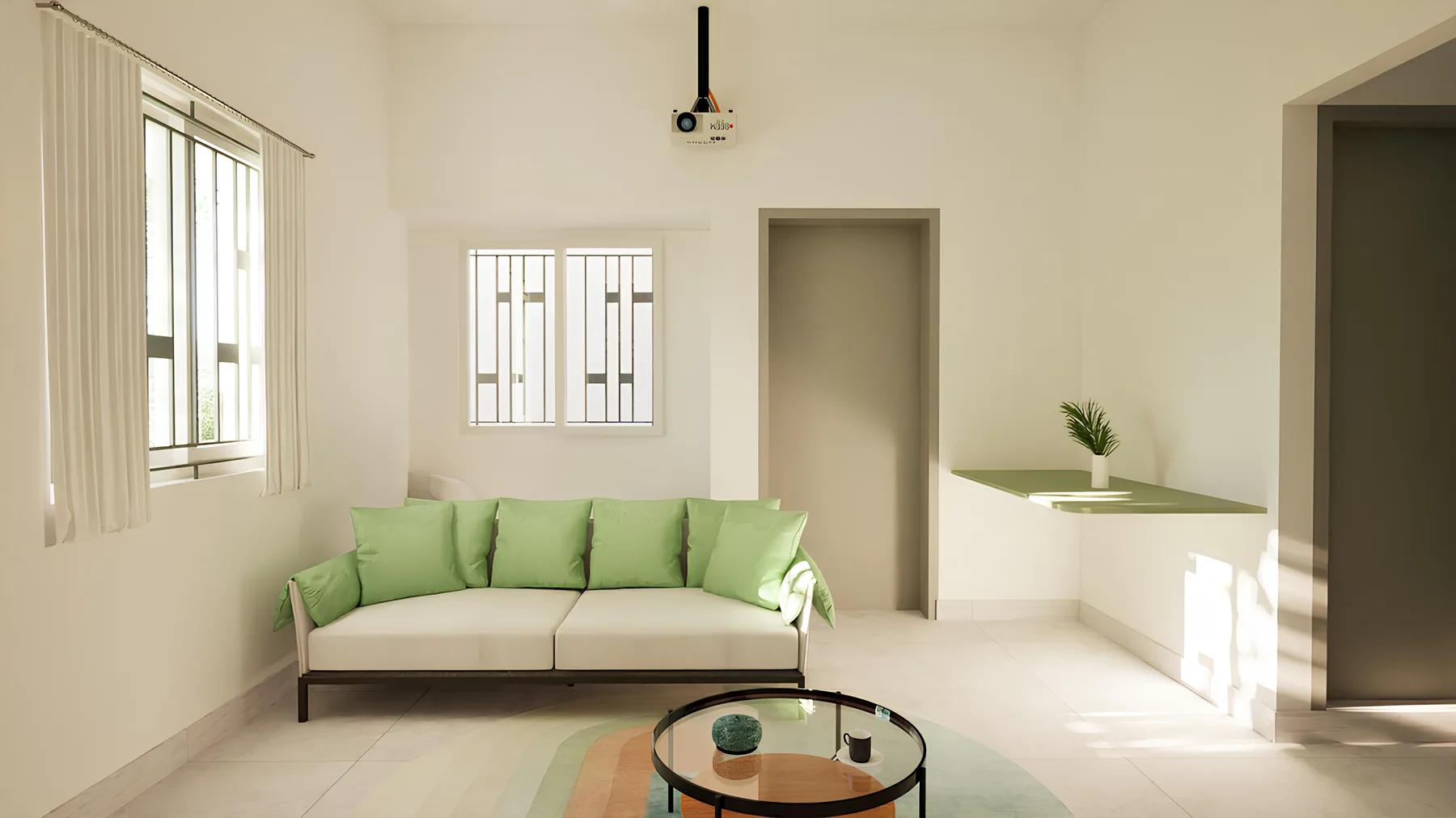 DS Residence — bedroom, Kannivakkam, Chennai