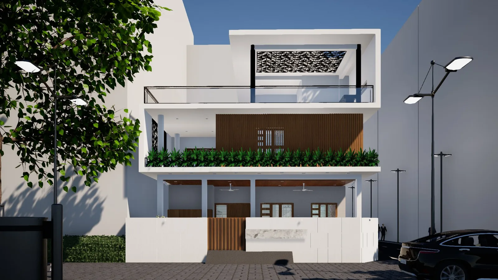 GJ Residence — completed 5 BHK home in Maraimalainagar, Chennai
