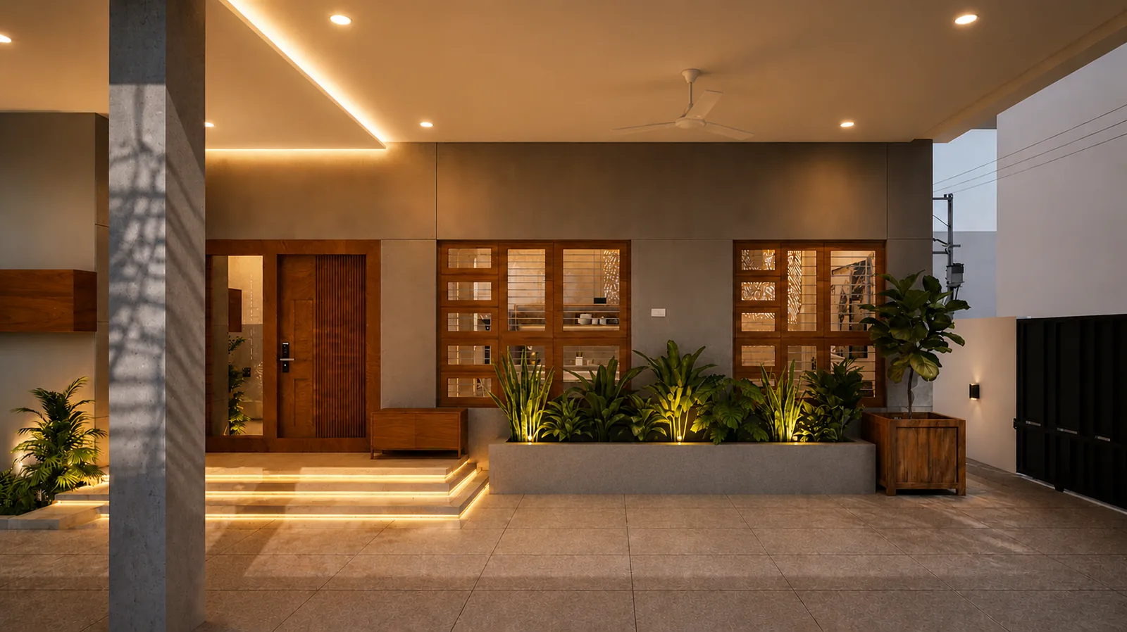 GJ Residence — sit-out, Maraimalainagar, Chennai