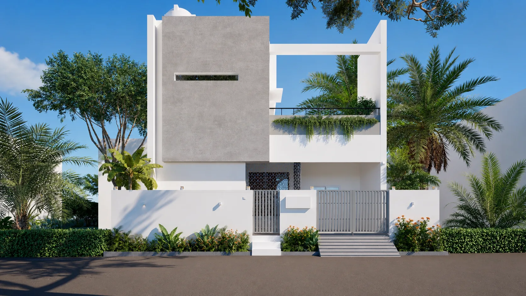 NT Residence — completed 3 BHK home in Villupuram, Chennai