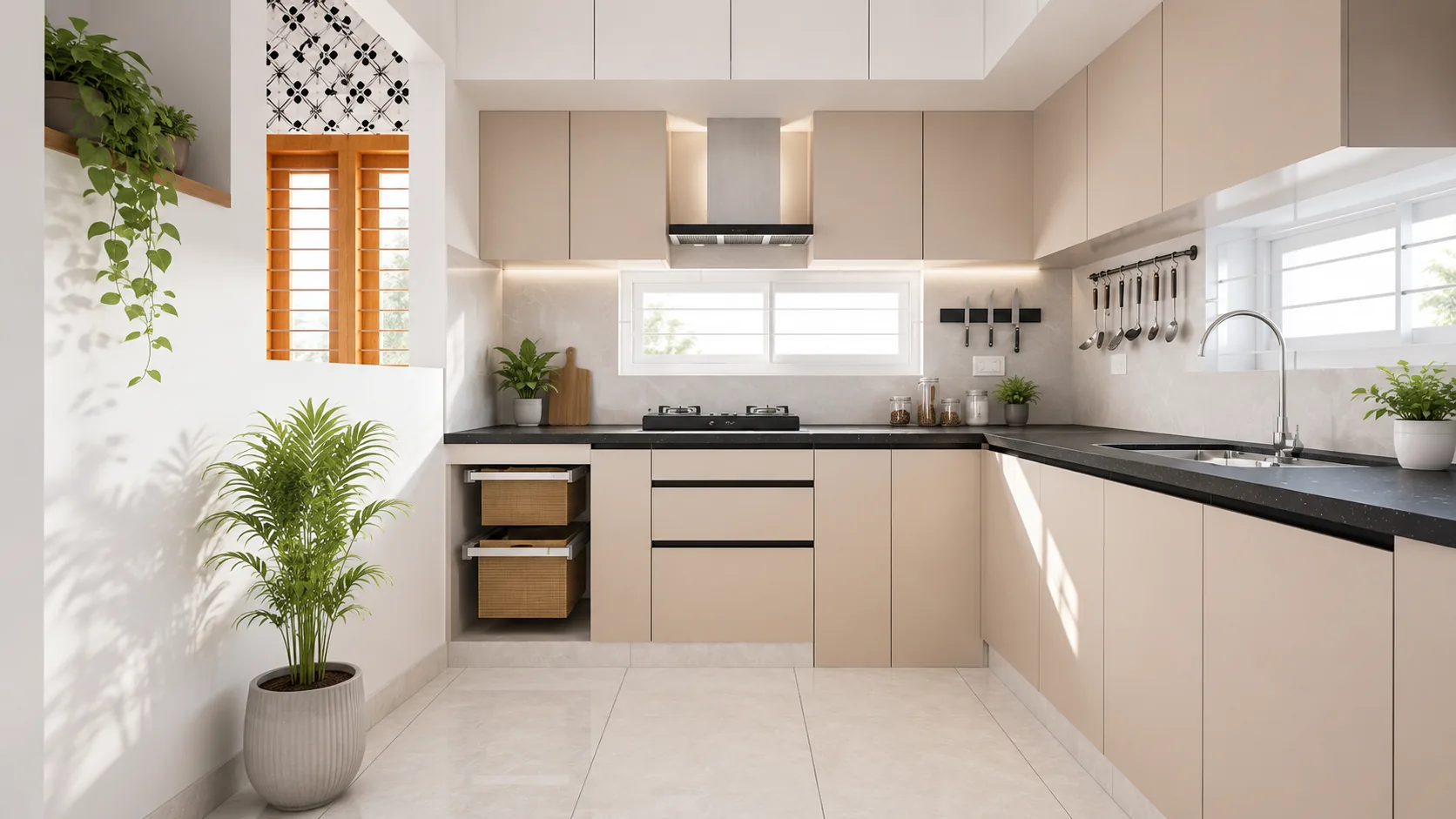 NT Residence — modular kitchen, Villupuram, Chennai