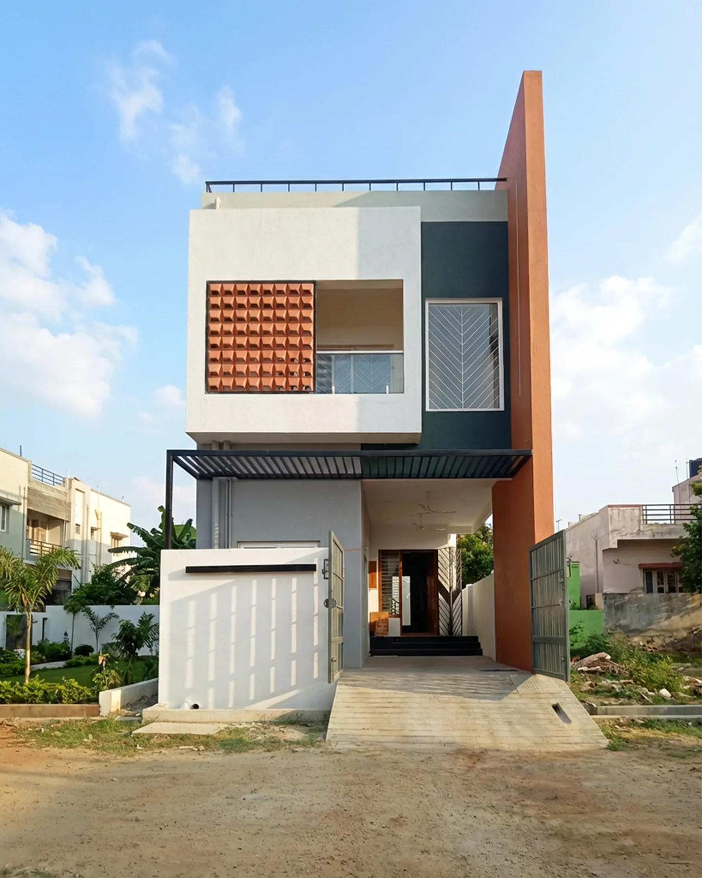 BDX Nila — completed 3 BHK home in Guduvanchery, Chennai by BDX Smart Homes