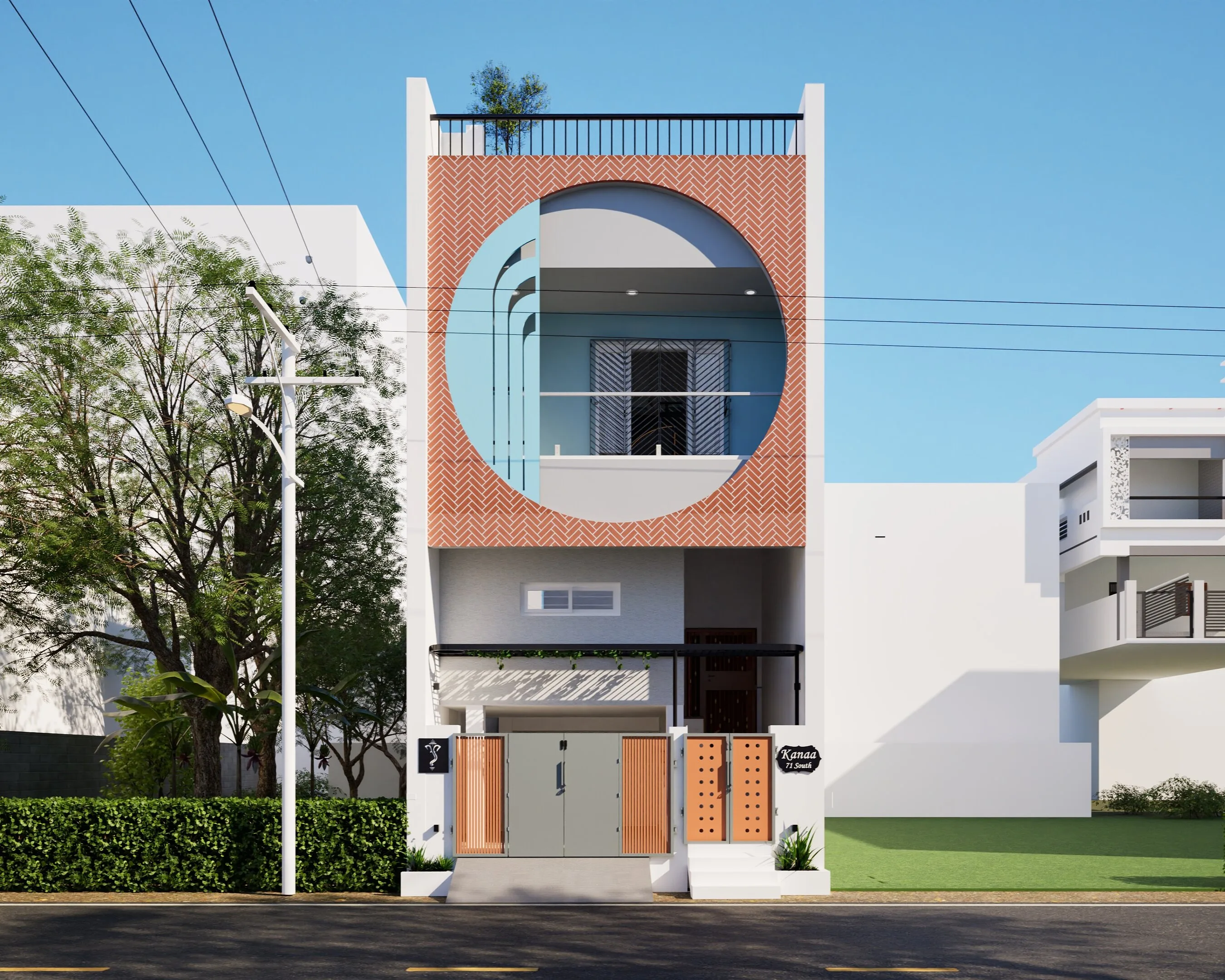 Nila 2.0 — completed 4 BHK home in Thangappapuram, Chennai by BDX Smart Homes