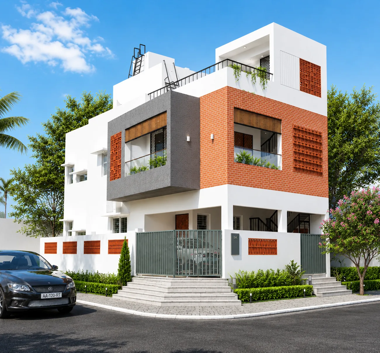 SK Residence — completed 5 BHK home in Kayarambedu, Chennai by BDX Smart Homes