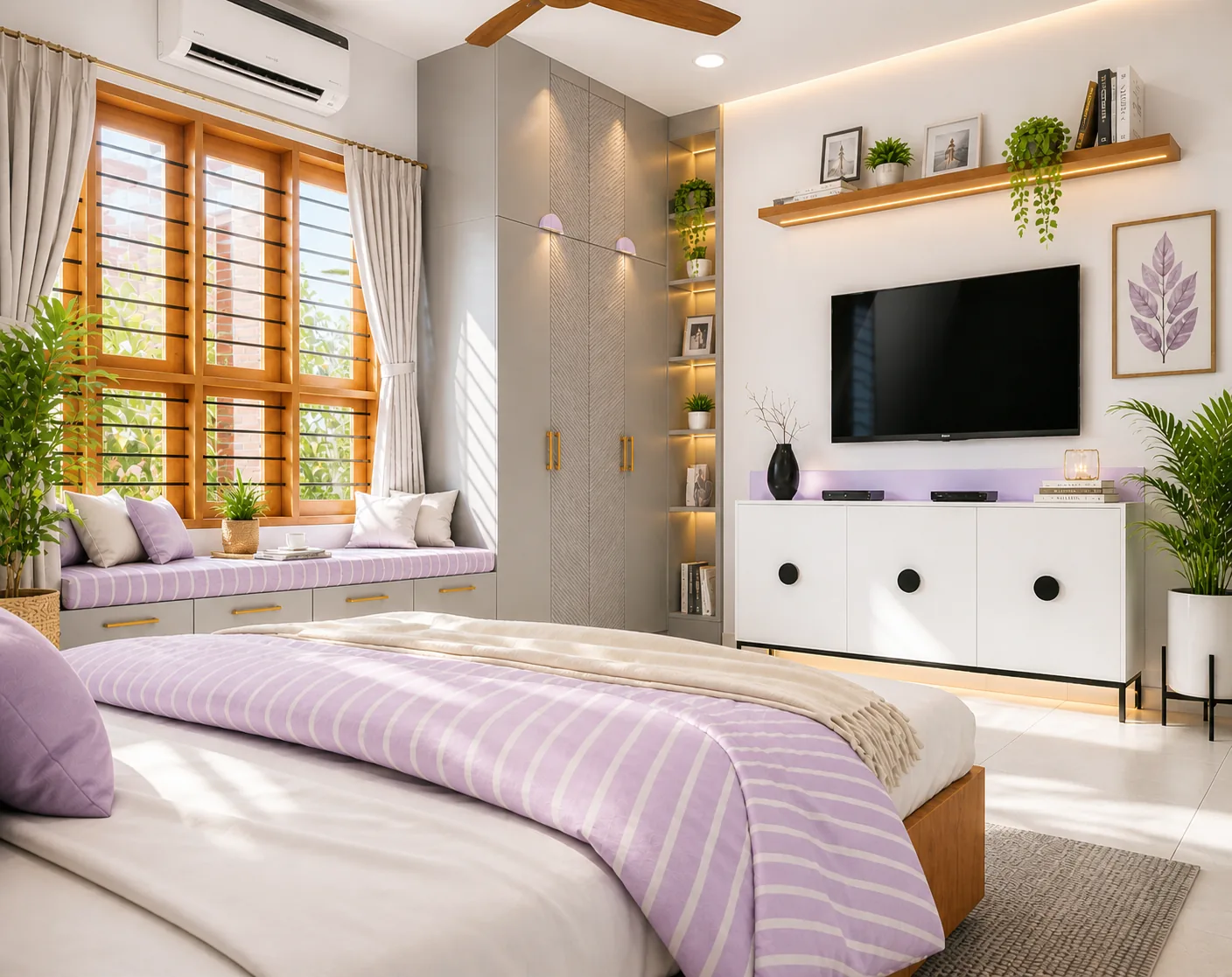 PR Residence — bedroom, Maraimalainagar, Chennai