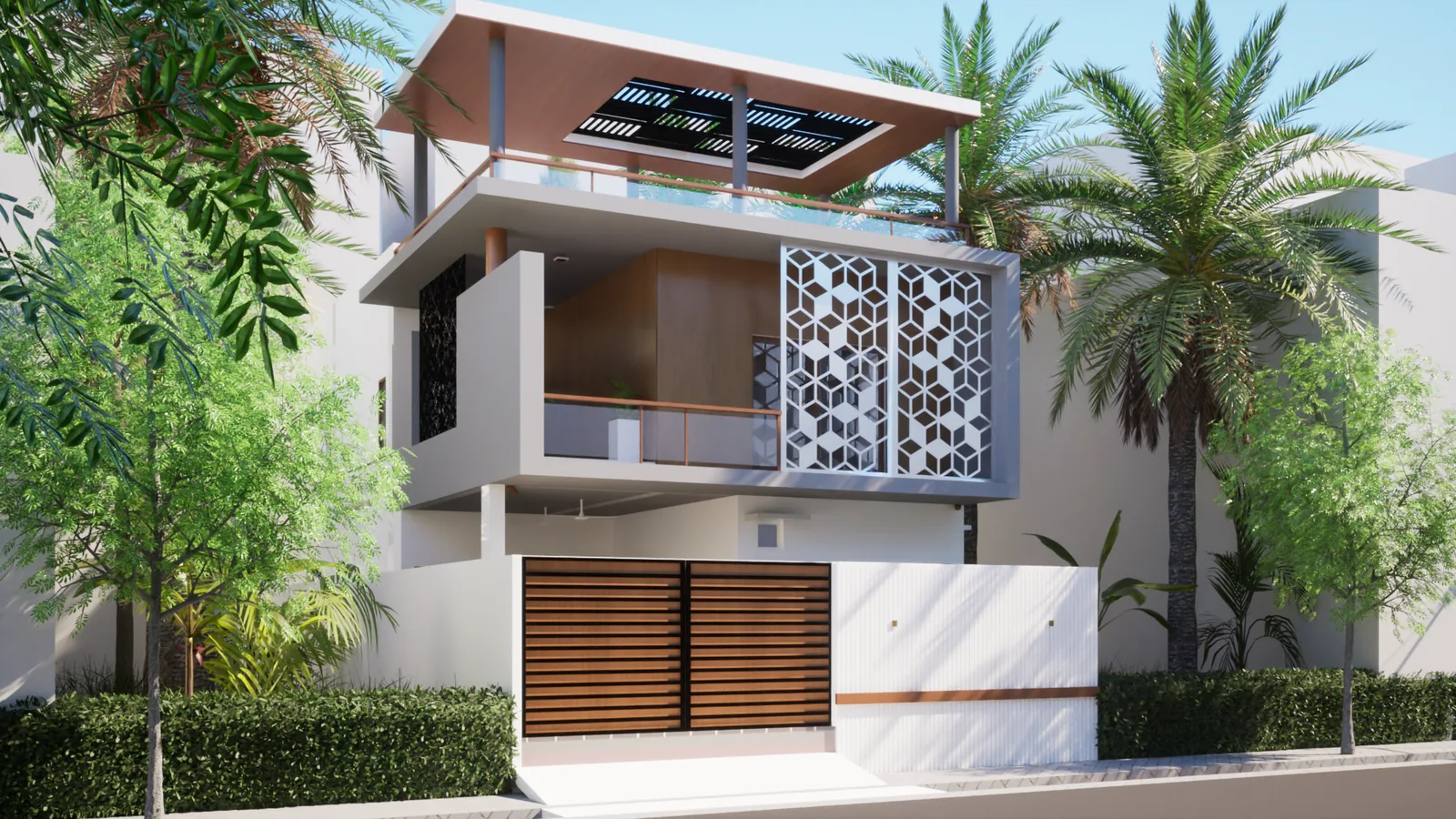PR Residence — completed 5 BHK home in Maraimalainagar, Chennai