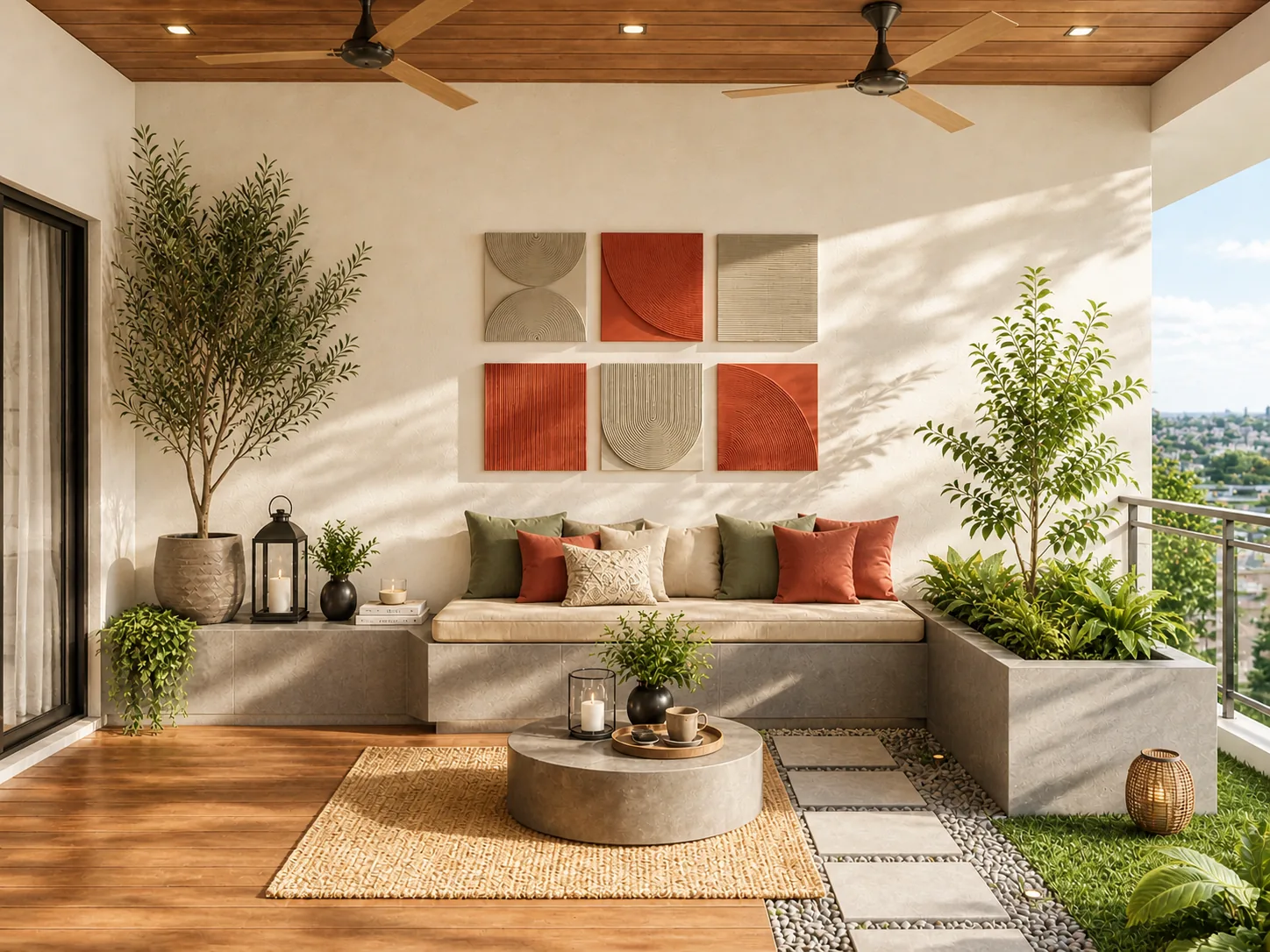 RR Residence — balcony, Maraimalainagar, Chennai