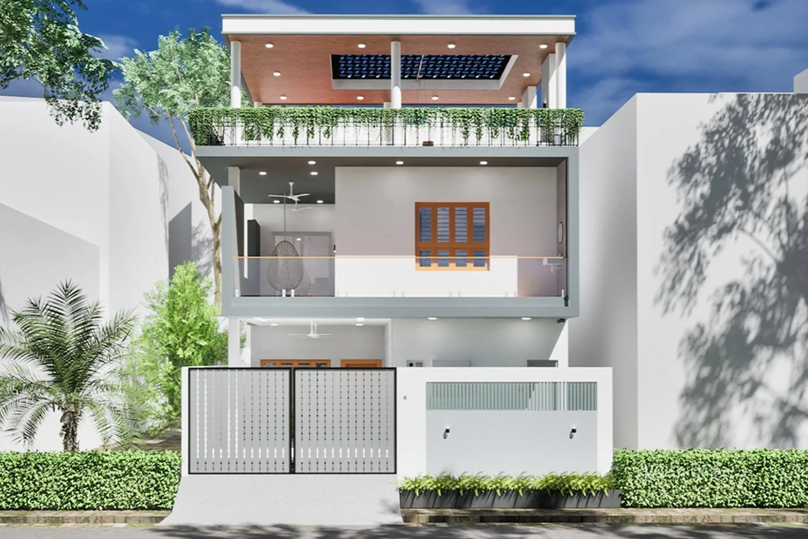 RR Residence — completed 5 BHK home in Maraimalainagar, Chennai