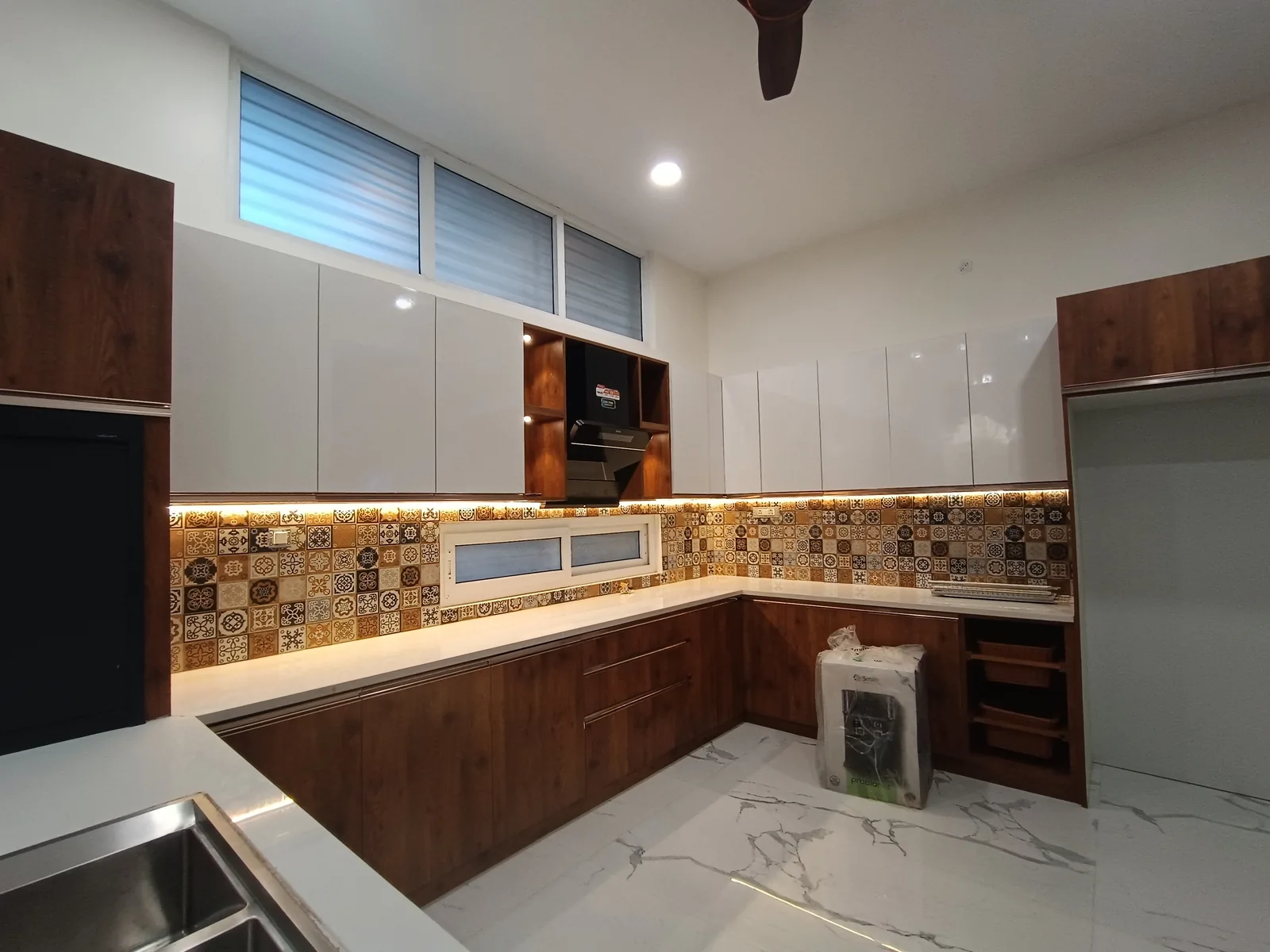 SA Residence — modular kitchen, Guduvanchery, Chennai