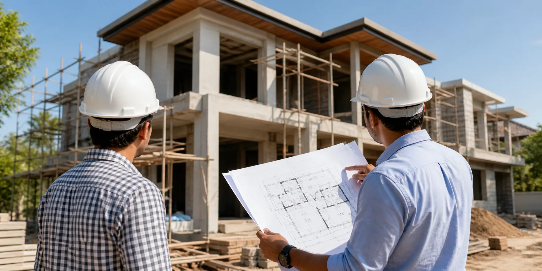 Residential house construction on customer-owned plots in Chennai by BDX Smart Homes
