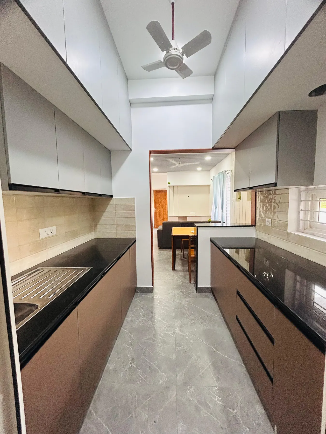 SK Residence — modular kitchen, Kayarambedu, Chennai