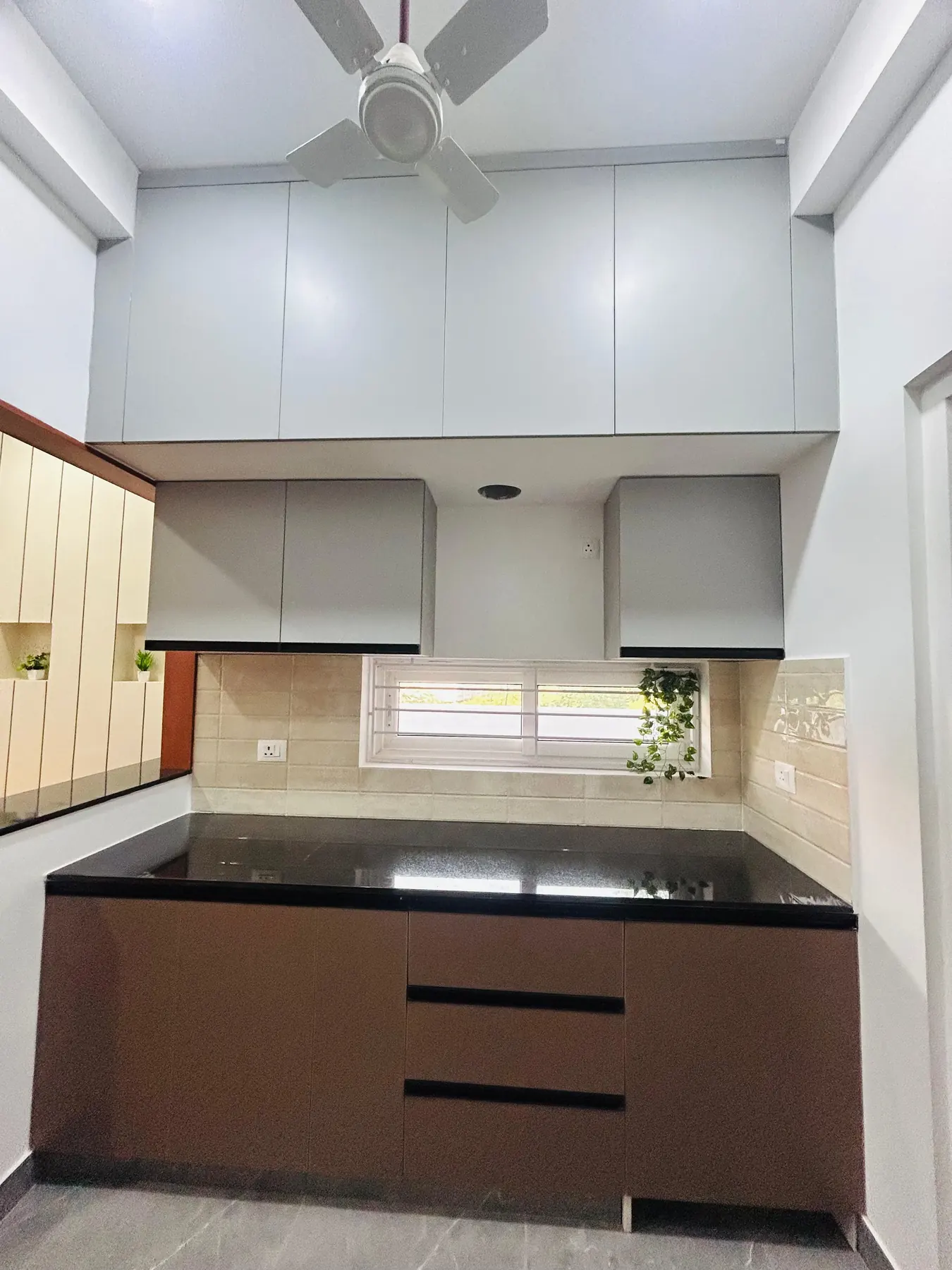 SK Residence — kitchen cabinetry, Kayarambedu, Chennai