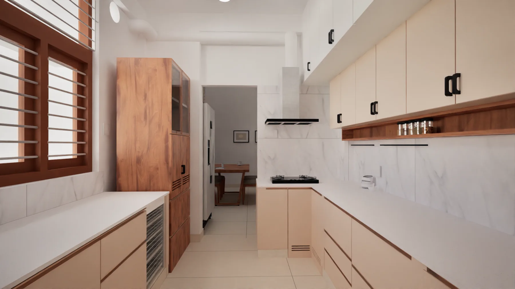 VN Residence — kitchen, Guduvanchery, Chennai